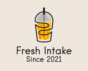 Fresh Juice Beverage logo design