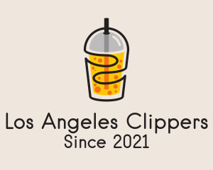 Cafe - Fresh Juice Beverage logo design