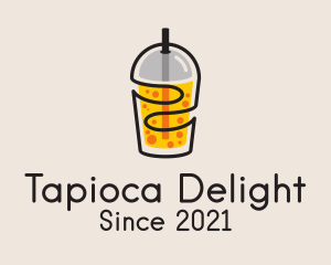 Tapioca - Fresh Juice Beverage logo design