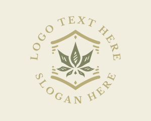 Leaves - Natural Hemp Marijuana logo design