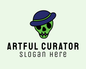 Graffiti Skull Horror  logo design