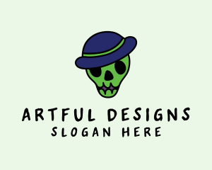 Halloween Skull Horror  logo design