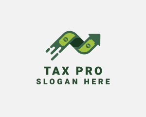 Tax - Money Currency Rebate logo design