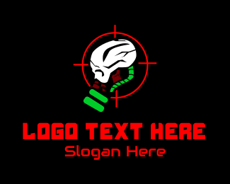 Skull Video Game Esport Logo