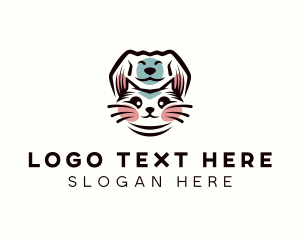 Kitten - Dog & Cat Veterinary logo design