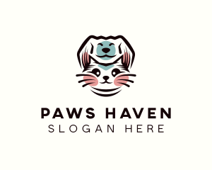 Dog & Cat Veterinary logo design