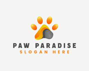 Modern Paw Veterinary logo design