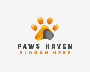 Modern Paw Veterinary logo design