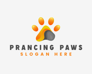 Modern Paw Veterinary logo design