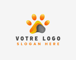Veterinarian - Modern Paw Veterinary logo design