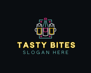 Neon Beer Bar  Logo