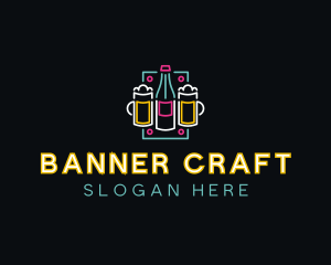 Bar Pub Nightclub  logo design