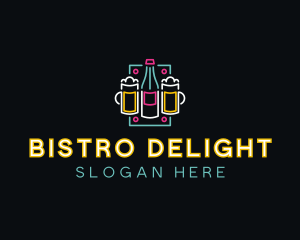 Bar Pub Nightclub  logo design