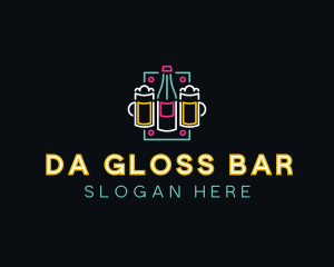 Bar Pub Nightclub  logo design