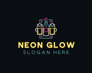 Neon - Neon Beer Bar logo design