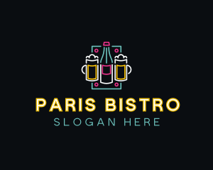 Bar Pub Nightclub  logo design