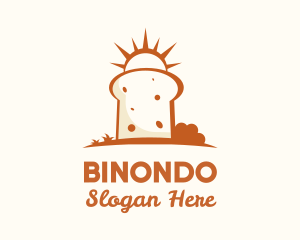 Sandwich - Sunny Bread Slice logo design