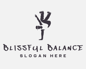 Gray Man Breakdance logo design