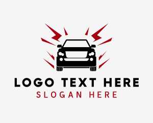 Car - Lightning Fast Car logo design