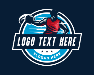 Dynamic - Dodgeball Athlete Player logo design