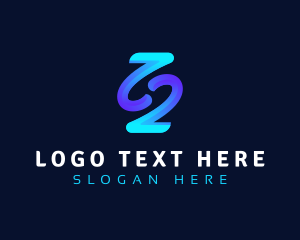 Agency - Business Brand Double Number 2 logo design