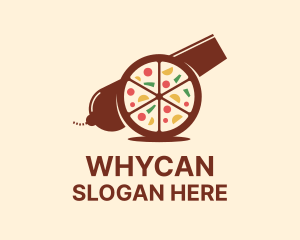 Pizza Cannon Restaurant Logo