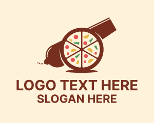 Pizza Cannon Restaurant Logo