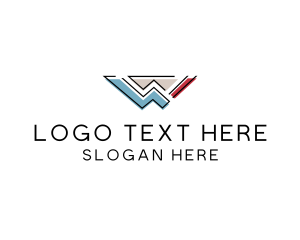 Creative Studio Letter W logo design