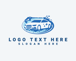 Maintenance - Car Pressure Washing logo design