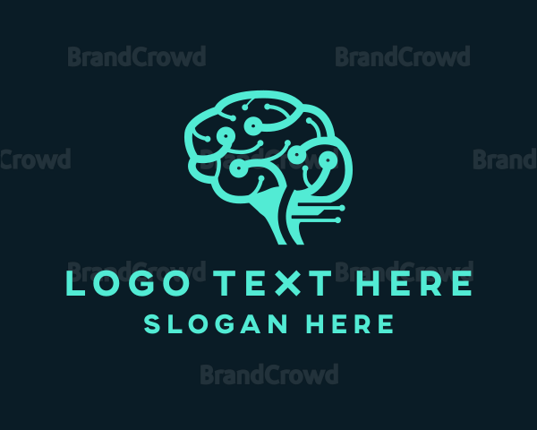 Digital Wire Brain Logo | BrandCrowd Logo Maker