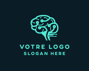Digital Wire Brain Logo