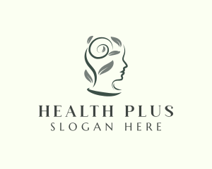 Mental Health Leaf logo design