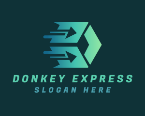 Forwarding Arrow Express logo design