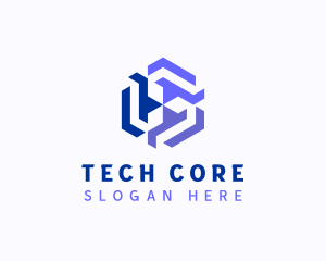 Web3 Tech AI Cube logo design