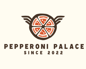 Pepperoni - Pizza Food Restaurant logo design