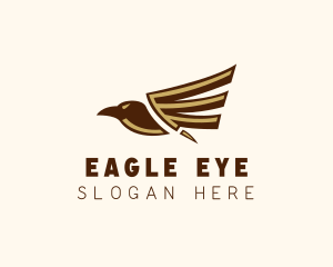 Bronze Eagle Wings  logo design