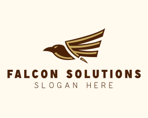 Bronze Eagle Wings  logo design