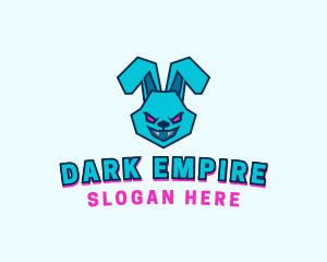 Evil - Evil Bunny Rabbit logo design