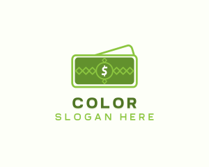 Wallet - Cash Dollar Money logo design