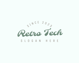 Quirky Retro Company logo design