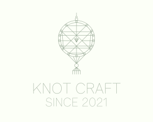 Handwoven Crystal Decor logo design