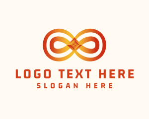 Firm - Business Gradient Loop logo design