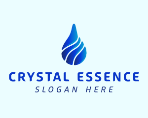 Mineral - Aqua Water Drop logo design