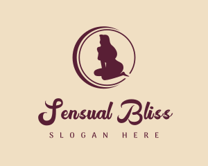 Sensual - Sensual Lady Model logo design