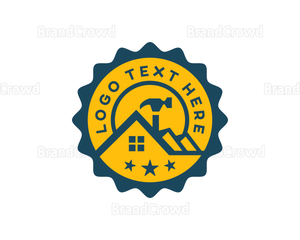 Hammer Repair Handyman Logo