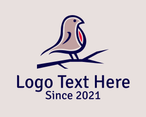Bird Sanctuary - Pigeon Bird Aviary logo design
