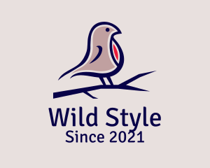 Pigeon Bird Aviary  logo design