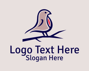 Pigeon Bird Aviary  Logo