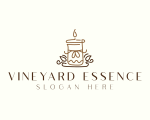 Candle Flame Spa logo design