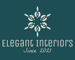 Botanical Floral Decoration logo design